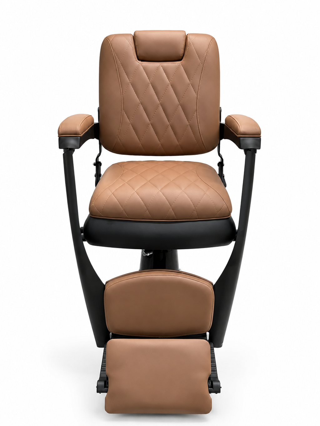 Helsinki Brown on Black Barber Chair  VC-31920-BRN