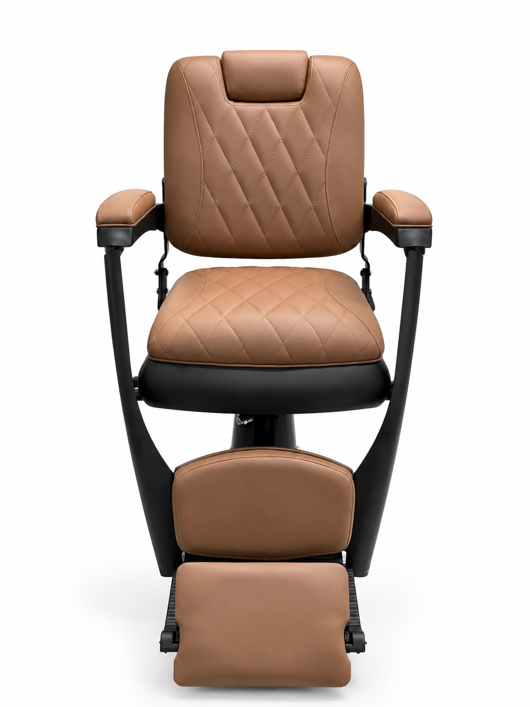 Helsinki Brown on Black Barber Chair  VC-31920-BRN