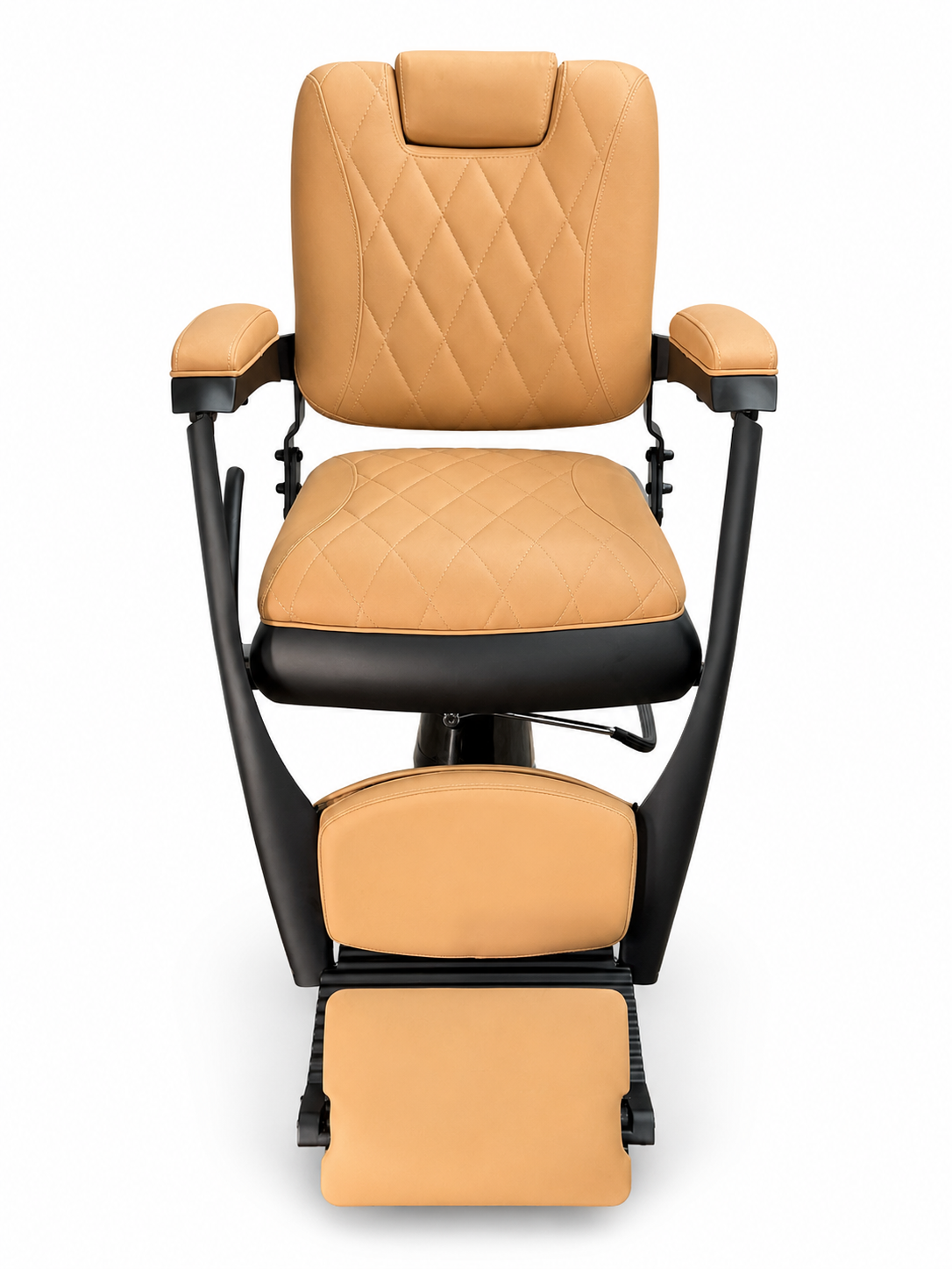 Helsinki Tan on Black Barber Chair VC-31920-TAN
